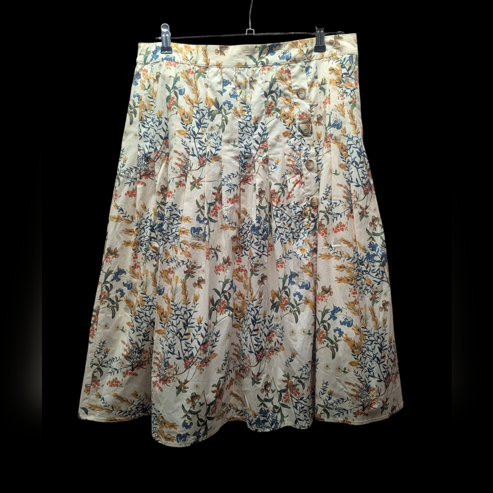 NWT Antonio Melani  Floral Skirt Size 12